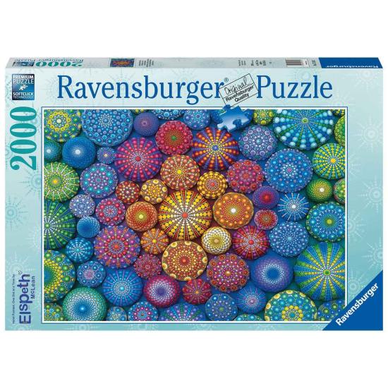 Puzzle Ravensburger Mandala Rainbow 2000 Peças