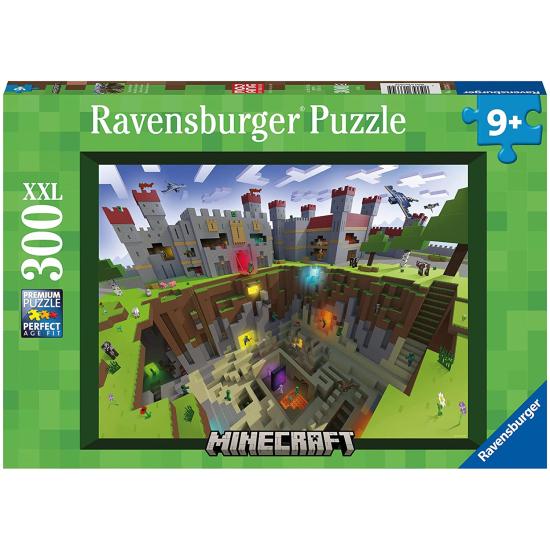 Puzzle Ravensburger Minecraft Mapa XXL 300 Peças Puzzle Ravensburger Minecraft Mapa XXL 300 Peças