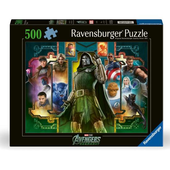 Puzzle Ravensburger Marvel Avengers Doomsday de 500 Peças