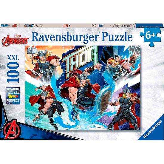 Puzzle Ravensburger Marvel Thor XXL 100 Pçs Puzzle Ravensburger Marvel Thor XXL 100 Pçs