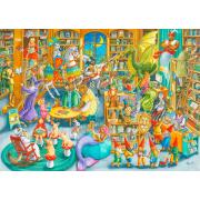 Ravensburger Midnight in the Library Puzzle de 1000 peças
