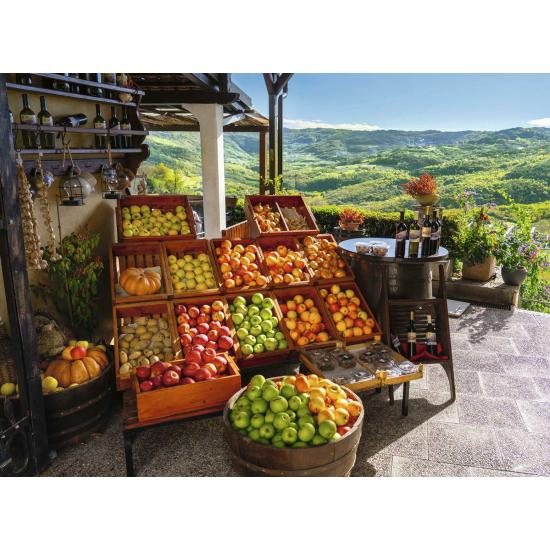 Puzzle Ravensburger Mercado De Frutas E Verduras, Croácia 500 Pe