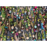 Puzzle Ravensburger Mercado Flutuante, Indonésia 500 Peças