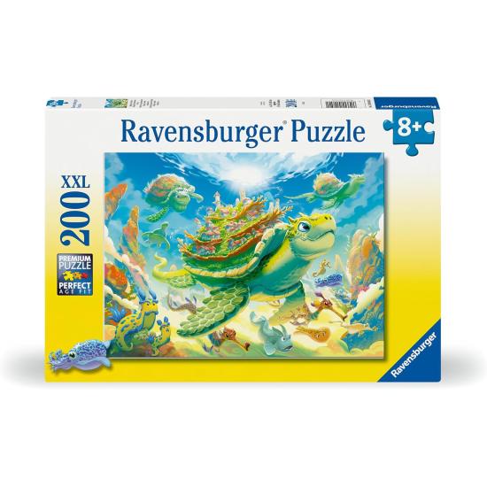 Puzzle Ravensburger Mundo subaquático mágico XXL 200 peças