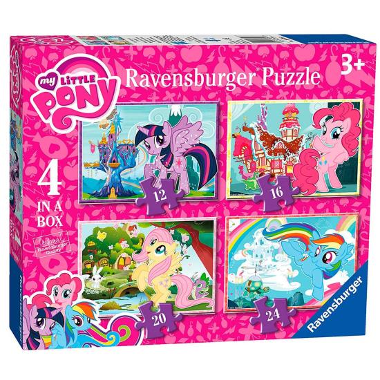 Puzzle progressivo Ravensburger My Little Pony, 12+16+20+