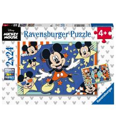 Puzzle Ravensburger Mickey Mouse 2x24 peças