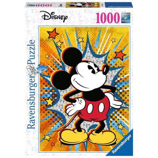 Puzzle retrô Ravensburger Mickey 1000 peças
