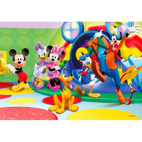 Puzzle Ravensburger Mickey and Company 2x12 peças Puzzle Ravensburger Mickey and Company 2x12 peças