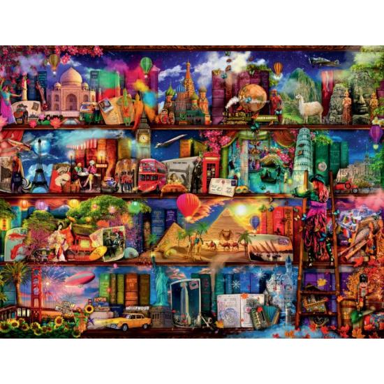 Puzzle Ravensburger Miraculous World of Books 2000 Peças