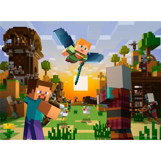 Puzzle Ravensburger Minecraft XXL 150 Peças Puzzle Ravensburger Minecraft XXL 150 Peças