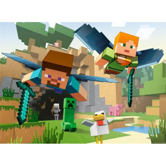 Puzzle Ravensburger Minecraft XXL 200 Pçs Puzzle Ravensburger Minecraft XXL 200 Pçs