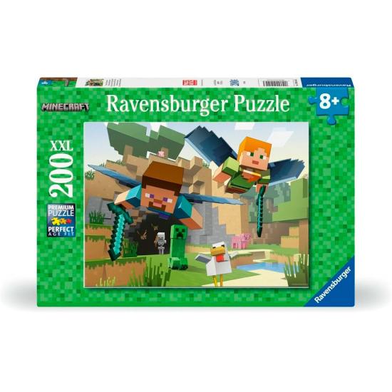 Puzzle Ravensburger Minecraft XXL 200 Pçs Puzzle Ravensburger Minecraft XXL 200 Pçs