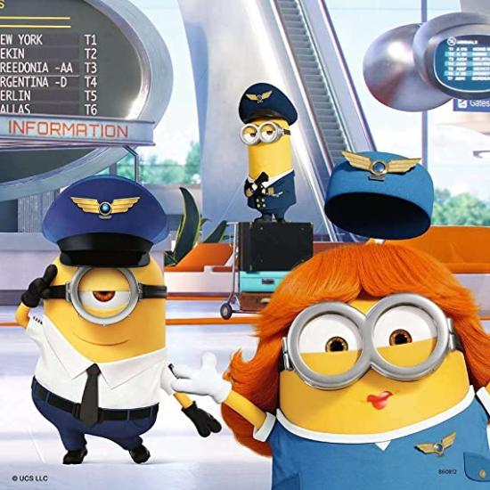 Puzzle Ravensburger Minions Divertido de 3x49 peças
