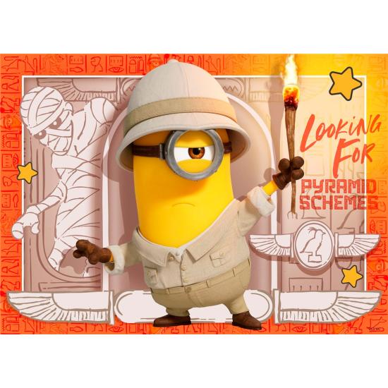 Puzzle Ravensburger Minions III de 4 x 100 Peças
