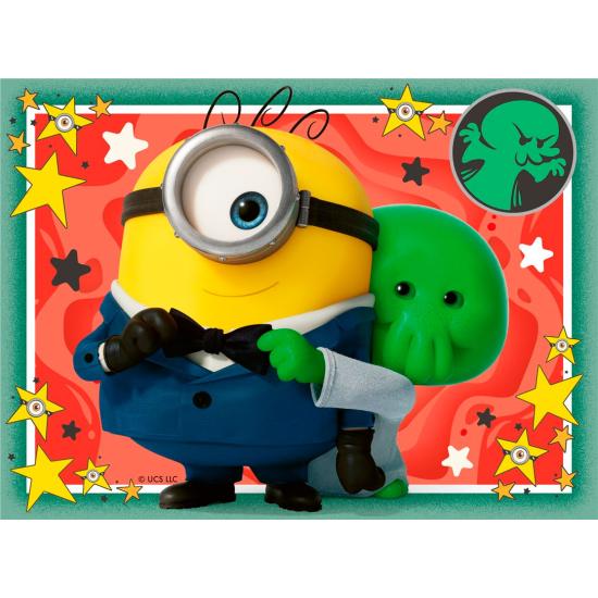 Puzzle Ravensburger Minions III Progressivo de 12+16+20+24 Pç