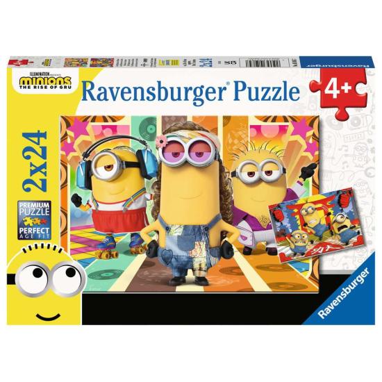 Puzzle Ravensburger Minions Minions 2x24 peças