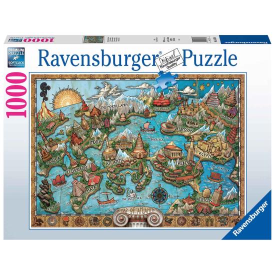 Puzzle Ravensburger Misterioso Atlantis 1000 Peças