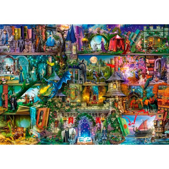 Puzzle Ravensburger Mitos e Lendas de 1000 Peças