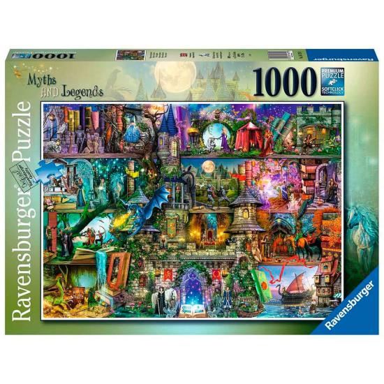 Puzzle Ravensburger Mitos e Lendas de 1000 Peças
