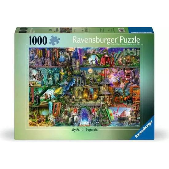 Puzzle Ravensburger Mitos E Lendas de 1000 peças