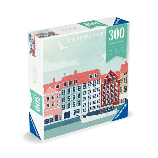 Puzzle Ravensburger Moment Copenhagen 300 Peças