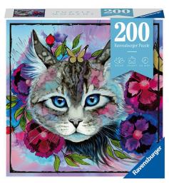 Puzzle Ravensburger Momento Gato de 200 peças