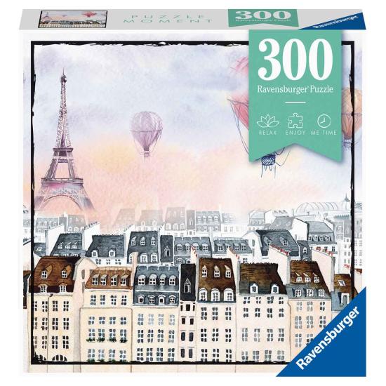 Puzzle Ravensburger Momento Balões Sobre Paris de 300 Peças