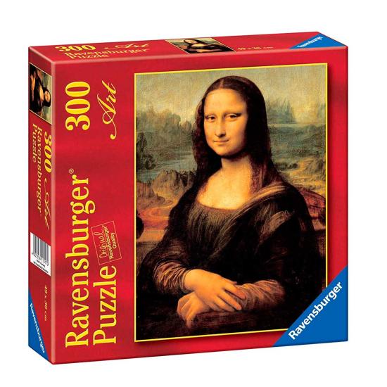 Puzzle Ravensburger Mona Lisa Da Vinci 300 peças