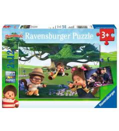Puzzle Ravensburger Monchhichi Play and Dream 2x12 Pcs