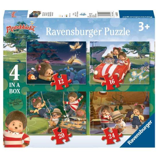 Puzzle progressivo Ravensburger Monchhichi, 12+16+20+24