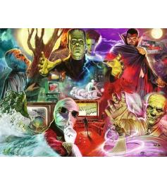 Puzzle Ravensburger Monstros Da Universal de 2000 Peças