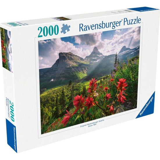 Puzzle Ravensburger Montanhas Imaculadas 2000 peças