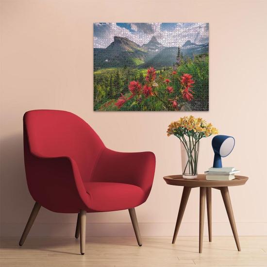 Puzzle Ravensburger Montanhas Imaculadas 2000 peças