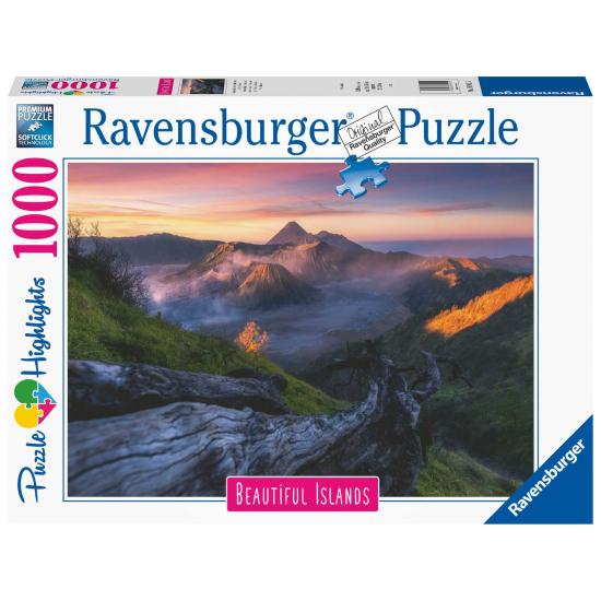 Puzzle Ravensburger Monte Bronco Indonésia 1000 peças