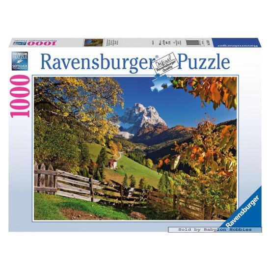 Ravensburger Monte Pelmo, Veneza, Itália Puzzle de 1000 p Ravensburger Monte Pelmo, Veneza, Itália Puzzle de 1000 p