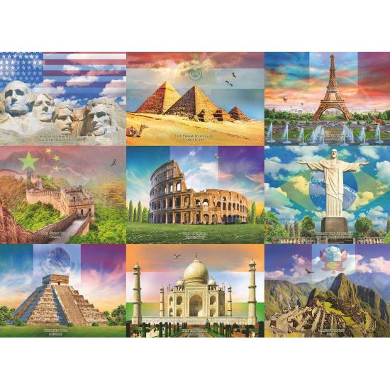 Puzzle Ravensburger Monumentos Mundiais XXL de 200P