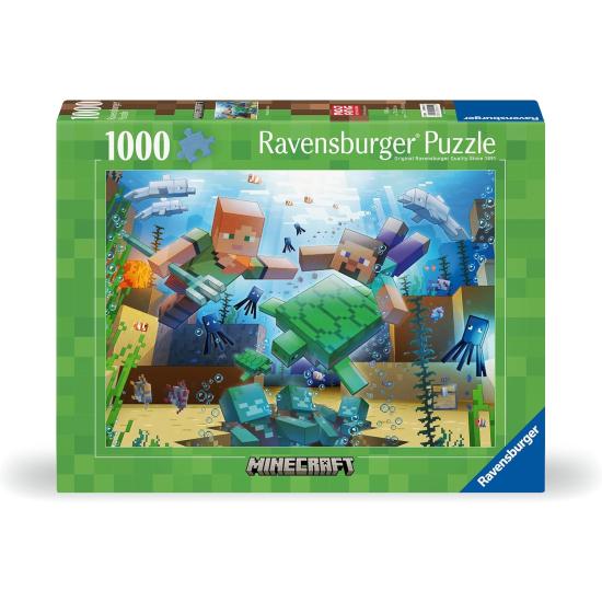 Puzzle Ravensburger Minecraft Mosaic de 1000 Pçs