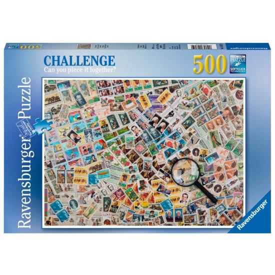 Puzzle Ravensburger Muitos Selos 500 Peças