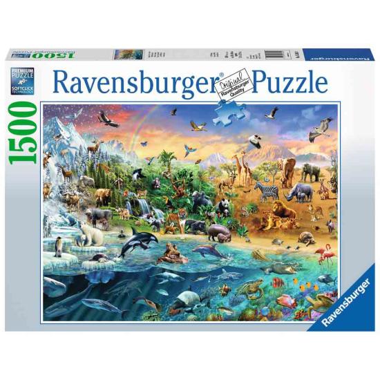 Puzzle Ravensburger Wild World 1500 peças