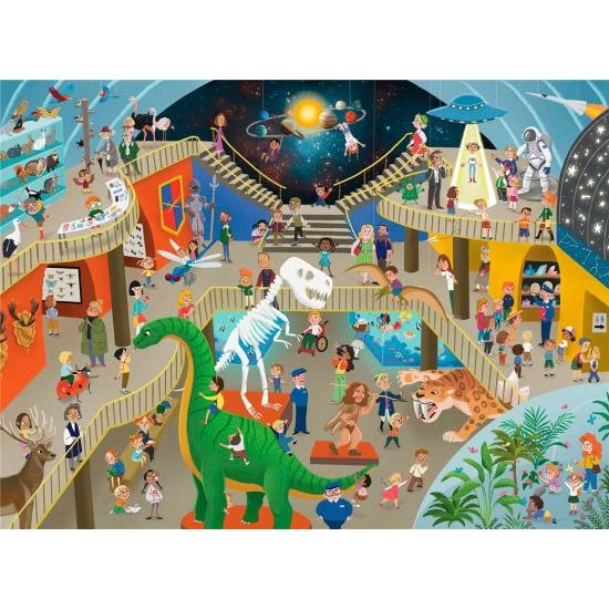 Puzzle Ravensburger Museu de Ciências Naturais XXL 200 peças