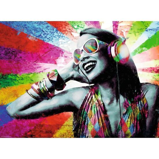 Puzzle Ravensburger Música e Cores 500 Peças