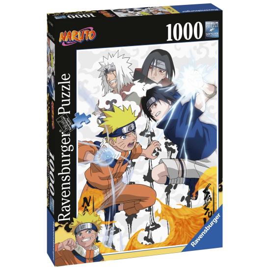 Puzzle Ravensburger Naruto Vs Sasuke de 1000 Peças
