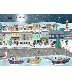 Puzzle Ravensburger Natal No Porto de 1000 peças