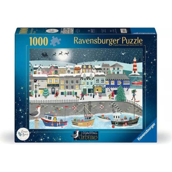Puzzle Ravensburger Natal No Porto de 1000 peças