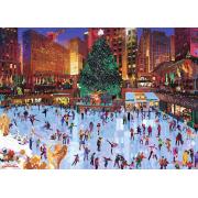 Puzzle  Ravensburger Natal Rockefeller Center de 1000 peças
