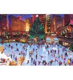Puzzle  Ravensburger Natal Rockefeller Center de 1000 peças