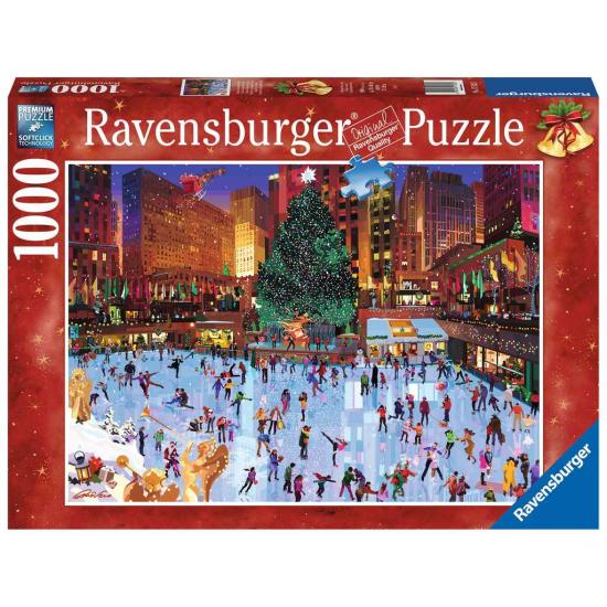 Puzzle  Ravensburger Natal Rockefeller Center de 1000 peças Puzzle  Ravensburger Natal Rockefeller Center de 1000 peças