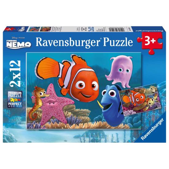 Puzzle Ravensburger Nemo, Little Fugitive 2x12 peças