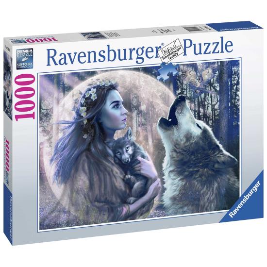 Puzzle Ravensburger Noite de Lua Cheia de 1000 peças