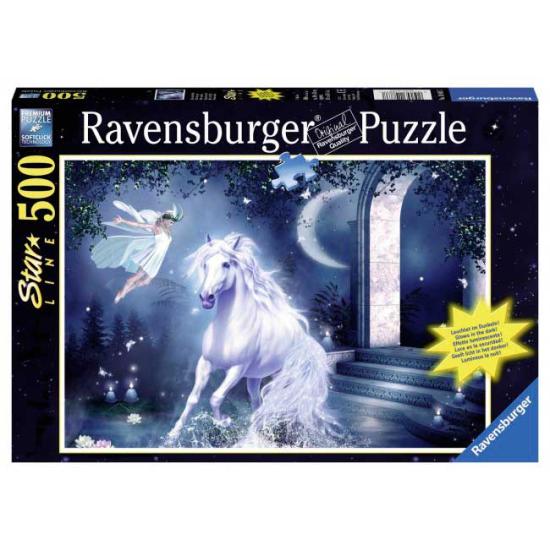 Puzzle Ravensburger Mystical Night Phosphorescent of 500 Puzzle Ravensburger Mystical Night Phosphorescent of 500